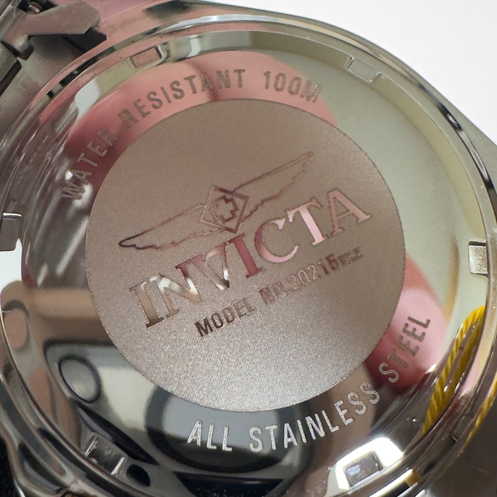Invicta Pro Driver Watch‎ Women 38mm Two-Tone New Crystal Bezel Date 20215 - Picture 6 of 10